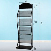 팜플렛 케이스 전단지 철재 잡지 꽂이 진열대 선반DIY 디스플레이 진열대 거치대, 옵션11