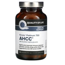 프리미엄 키노코 플래티넘 AHCC 750mg 60정, 1개