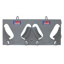 건설 현장 안전모 걸이대 2구 공사 헬멧 정리 보관함