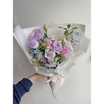 부산꽃배달 중형꽃다발 동래구꽃배달 퍼플색감, 해운대구/용호동/엄궁