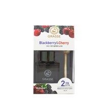 불스원 그라스 디퓨저 방향제 45ml 블랙베리N체리 향