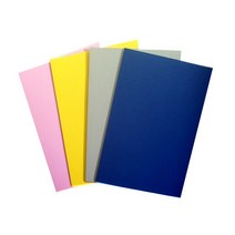 현진아트 양면칼라 폼보드 600x900mm 5T, 111-검정