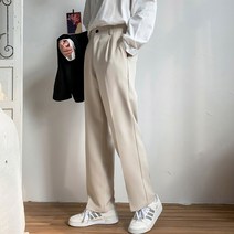 [당일발송]헨르 남자 남성 롱 10부 세미 와이드 슬랙스 바지 팬츠 3컬러