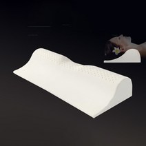경추 베개 편한 일자목 숙면 거북목 꿀잠 기능성 코골이, 블루