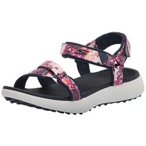 Skechers 여성용 600 스파이크리스 골프 샌들 신발 내추럴/멀티