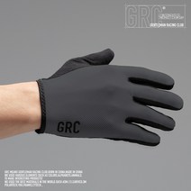 GRC 자전거 장갑 남성과 여성을위한 검은 S-L, M, 다크 그레이