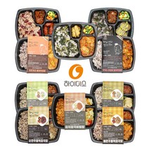 [김증정 이벤트] 하이미소 신제품 출시!! 국내산 프리미엄 수제 도시락 BEST 패키지 저염 저당 저콜레스테롤 저염식, 04.클래식 5종 15팩