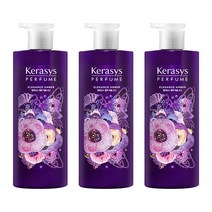 케라시스 퍼퓸 엘레강스 앰버 린스, 600ml, 3개