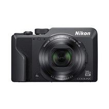 Nikon 디지털 카메라 COOLPIX A1000 BK 광학 35배 ISO6400 아이센서 부착 EVF 쿨픽스 블랙 A1000BK