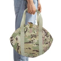 Outdoor Cast Iron Skillet Bag Grill Pan Storage Large Capacity Waterproof Camping Cookware BBQ Acces, 한개옵션0