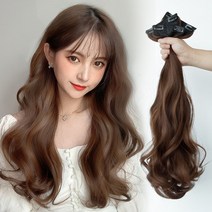 제이바비 강남 천호붙임머리 거지존 염색머리 여성, 상세이페이지 참고, 50 cm 3장 암갈색