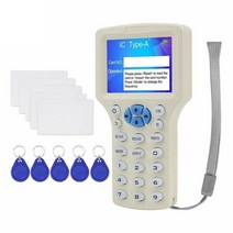 rfid복사기 태그 RFID 복사기 125KHz Key Fob NFC 스마트 10 주파수 리더 라이터 프로그래머 13.56MHz, [01] Coiper 5ID 5UID