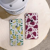 아이폰XS MAX 제철과일 방탄케이스 아이폰XS MAX:안성포도, 1개