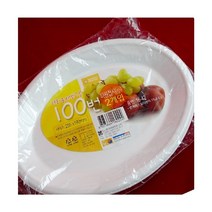 일조-다회용타원접시(소)(2p) - 2EA