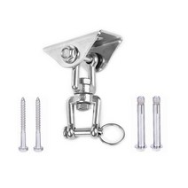 야외그네 라탄 원목 가든 체어 의자 벤치 그네의자 정원인테리어 서스펜션 브래킷 해먹 마운트 회전 헤비, 04 green