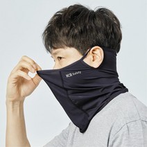 여름 냉감원단 귀걸이형 넥스카프 마스크 여름스카프
