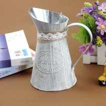 프리츠한센 이케바나 도자기 화병 항아리 빈티지 꽃병 흰색 플랜터 배럴 농가 저그 식물 컨테이너