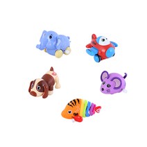 아이케이 태엽완구 낱개판매 태엽 장난감 세트 작동완구, C-4 비행기(블루)