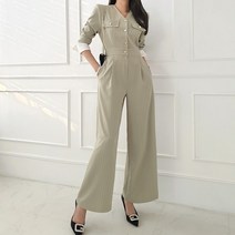 금찌 랭 스트라이프 점프수트 ST5636P