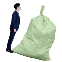 옷정리 폐기물 비료 푸대 포대자루 마대자루 초대형 공사현장 160x240, 단품