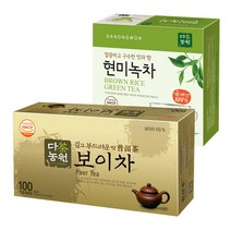 다농원 보이차 100T+다농원 현미녹차 100T, 2개