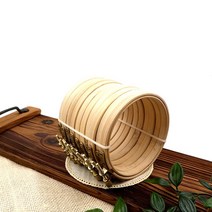 당일출고/ 프랑스자수 내츄럴 대나무 수틀 125mm 10개단위 판매/ 작품걸이용 수틀