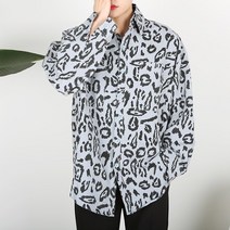 제로스어패럴 올드빈티지 레오파드셔츠