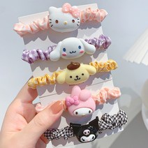 캐릭터 머리끈 5종 세트