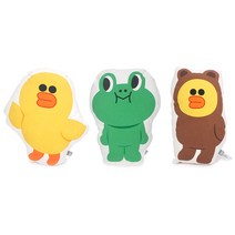 라인프렌즈 모양쿠션 - 샐리 레너드 샐리(브라운옷)