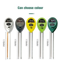 PH측정기 수분 산소 농도 3 in 1 토양 미터 테스터 산도 습도 햇빛 정원 꽃 촉촉한 감지기 센서, 03 green