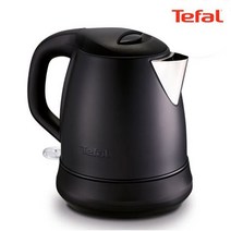 [ HS] 테팔 무선주전자 수비토 프리미엄 메탈블랙 1.0_KI2718KR, KI2718KR_1리터