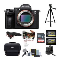 소니 Sony alpha a7 iii 미러리스 디지털 카메라(본체만) 번들 60인치 및