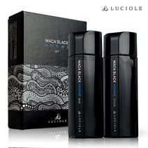 루시올레 마카 블랙 옴므 남자 로션 스킨 120ml 남성 주름 피지 설날 명절 선물 아빠 생일, 루시올레 마카 로션 120ml