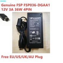 노트북 액세서리 거치대 전원 공급 장치 충전기에 대 한 정품 FSP FSP036-DGAA1 12V 3A 36W 4PIN AC 스위칭, 한개옵션0