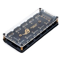 5V 3Pin RGB LED 스플리터 10 포트 허브 50CM 3 핀 연장 코드 제비에 적합