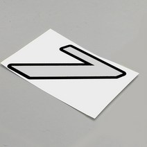 헬멧스티커 오토바이 헬멧 자동차 바이크 데칼 스티커 JKZ-STKART 비닐 다이 컷 더블 레이어 번호 네온 형, 07 7_03 40mm high