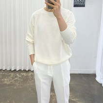 아도르클래식 부클 나그랑 하이미어 봄 가을 간절기 긴팔 니트