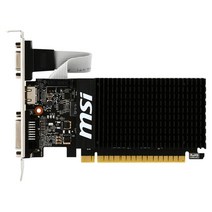 MSI 그래픽 카드 지포스 GT 710 2GB GDDR3, One Size Black