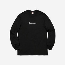 슈프림 박스로고 롱슬리브 티셔츠 블랙 - 20FW Supreme Box Logo L/S T-Shirt Black - 20FW