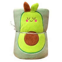 밀크봉봉 극세사 캐릭터 무릎담요