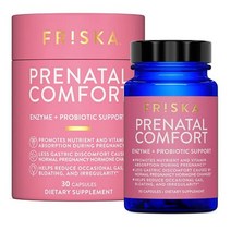 friska 태아의 편안함 | 임산부를 위한 프로바이오틱스 | 임신 갈망 팽만감 가스 앰프에 대한 소화 효소 설사 | 30캡슐