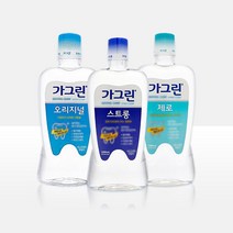 동아제약 가그린 750ml 골라담기 가글 구강청결, 750ml 제로