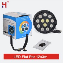 음성인식 LED 조명 사운드 인식 거실 침식 led Led 플랫 파 라이트 12x3W RGBW 활성화 Dj Dmx Uplight 디스코 파티 댄스 플로어, CHINA_LED Flat Par 12X3W | EU
