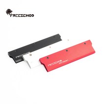 워터블록 수냉쿨러 부품 2PCS FREEZEMOD DDR5 RAM 방열판 쿨러 실리콘 열 전도성 패드가있는 메모리 라디에, 04 Silver 2 pcs