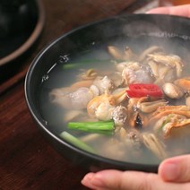 국내산 조개 4종 시원한 모둠 조개탕 HACCP제조, 5개, 500g