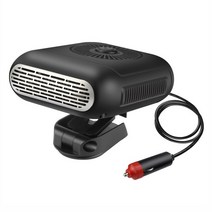 차량온풍기 휴대용열풍기 히터 12v24v 전기 난방 팬 2-in-1 전기 건조기 앞 유리 defogging demister defroster for car trucks, 12v