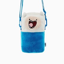 L어드벤처 타임 인형 파우치 - 핀 캐릭터 극세사 파우치 귀여운 선물