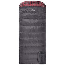 TETON Sports 셀시우스 XXL 캠핑 침낭 보관 백 포함 그레이 라이트 집, 90 x 39 Right Zip, Grey, Grey
