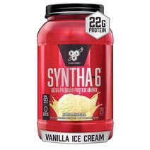 BSN SYNTHA-6 Whey Protein Powder 신타6 웨이 프로틴파우더 2.9lb 바닐라향
