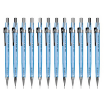 자바펜 투명 칼라제도샤프 블루, 0.5mm, 108개